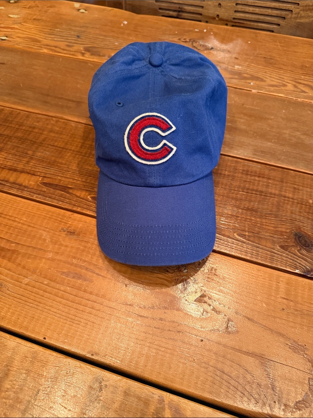 Chicago Cubs Blue Baseball Cap with Red & White 'C' Patch